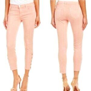 𝅺J Brand Pink Mid Rise Suvi Skinny Jeans 30